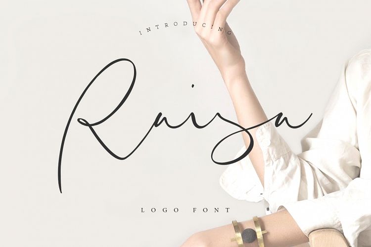 Raisa Script - Logo Font