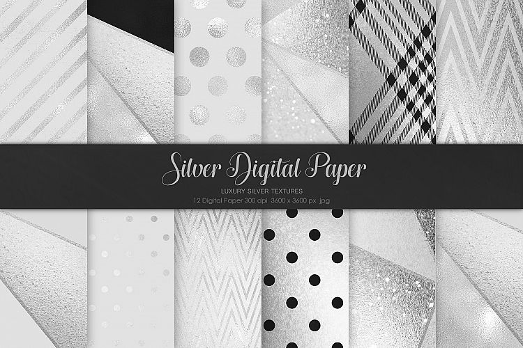 Silver Digital Paper
