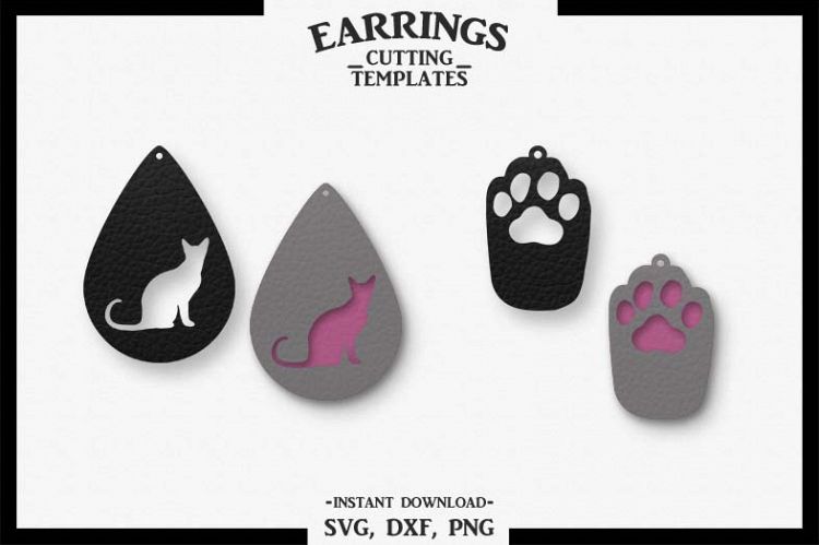 Free Free Paw Print Earring Svg 443 SVG PNG EPS DXF File
