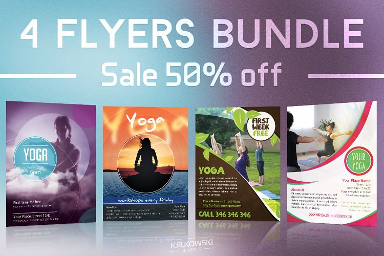 Yoga Flyers Bundle