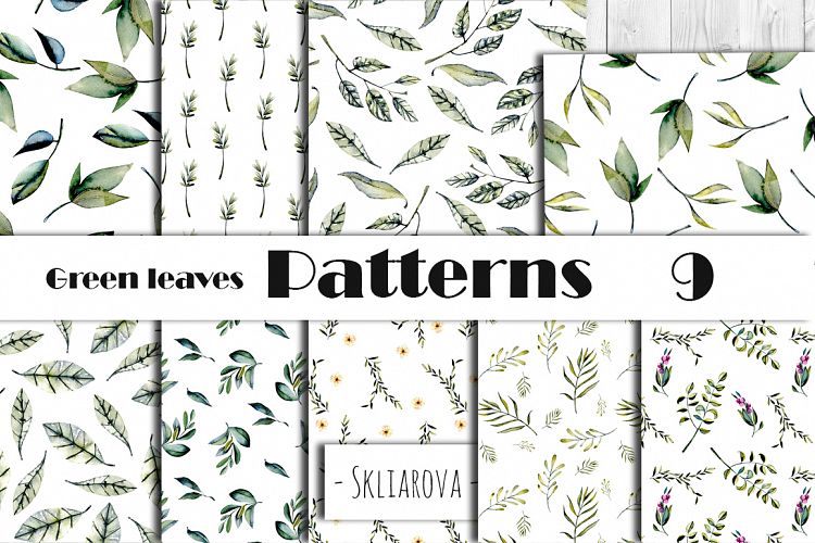 Green leaves Patterns