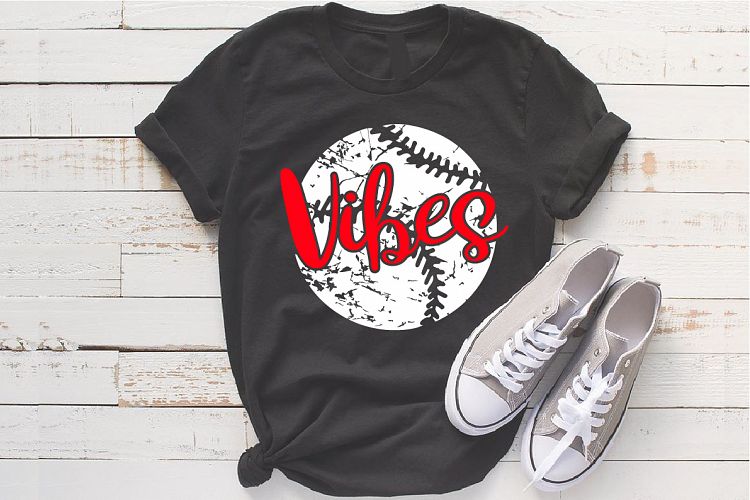 Baseball Vibes svg grunge baseball svg 1001S