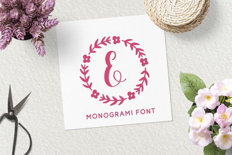 Sweet Monogram Floral