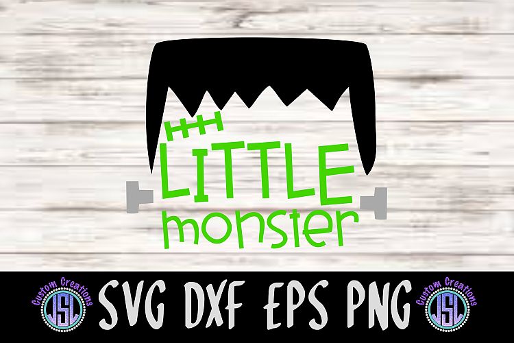 Little Monster | SVG DXF EPS PNG Digital Cut File