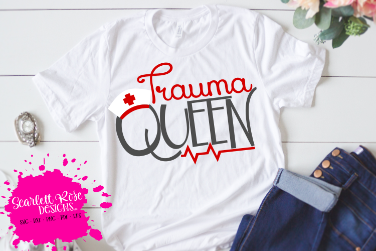 Trauma Queen SVG
