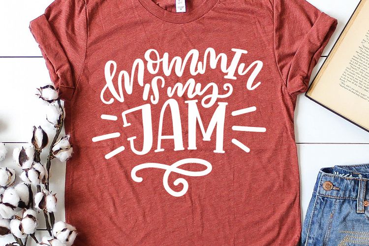 Mommin Is My Jam SVG DXF, Momlife SVG, #momlife SVG