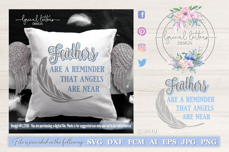 Free Free 277 Feathers Appear When Angels Are Near Svg Free SVG PNG EPS DXF File