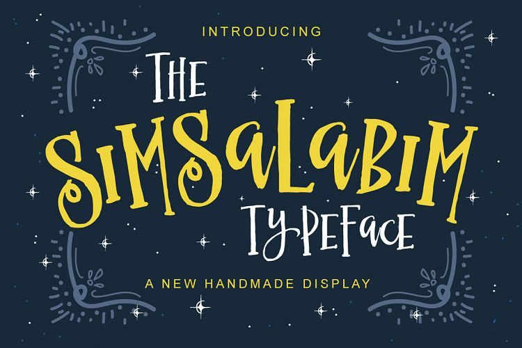 The Simsalabim Typeface