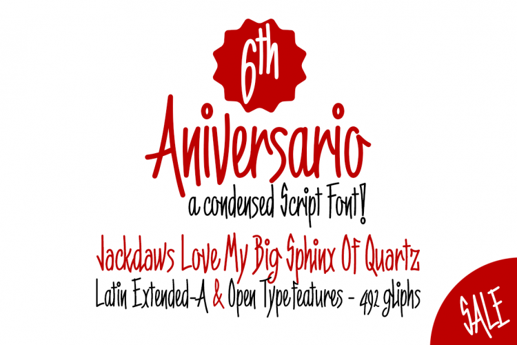 6th Aniversario