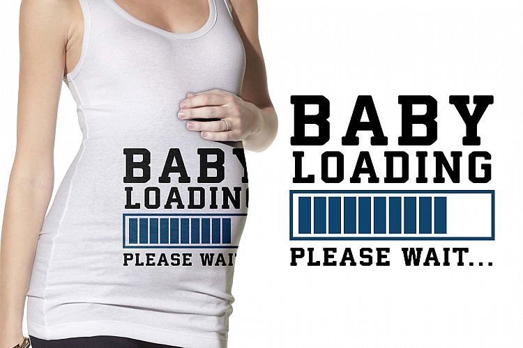Baby loading please wait Printable
