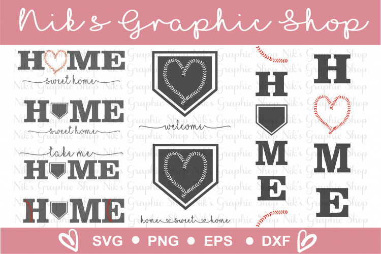 Baseball Svg, Home Sign Svg, Home Svg, Baseball Home Svg