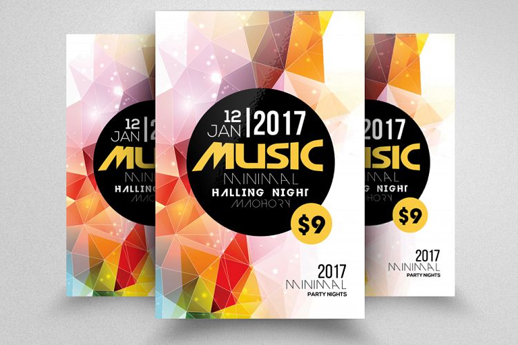 Music Party Flyer Template