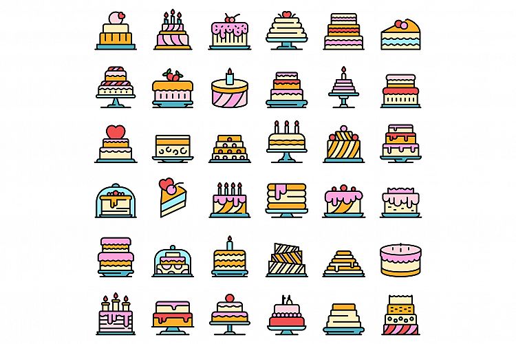 Outline Cupcake Clipart Image 12