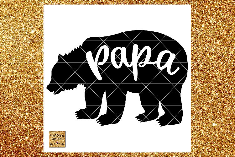 Papa Bear, Papa Bear Svg, Papa Bear Svg Files, Papa Bear Svg Files for Cricut, Papa Bear Svg Bear Family, Svg Files, Bear Svg, Dad Svg, Dad