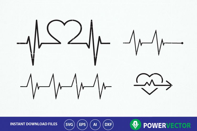 Free Free Heartbeat Svg 436 SVG PNG EPS DXF File