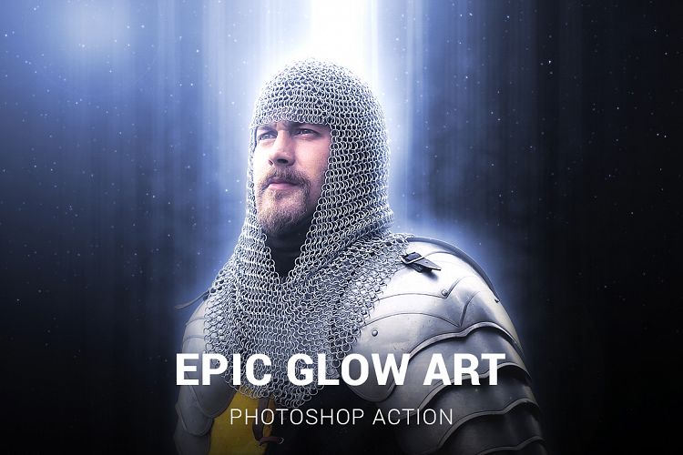 Epic Glow Photoshop Action