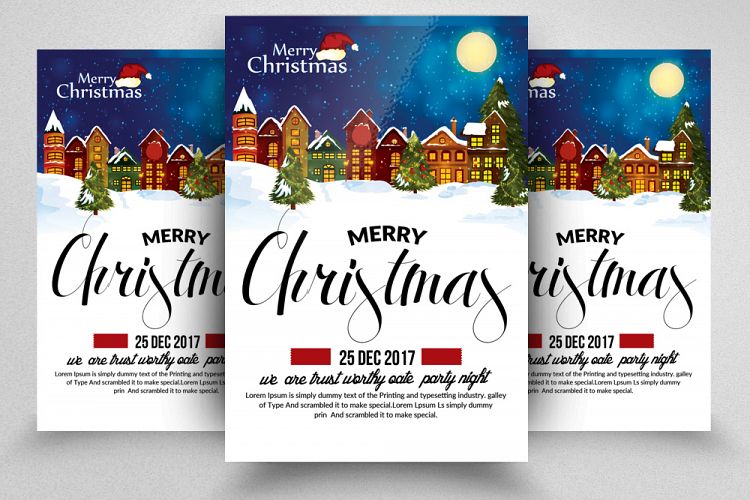 Christmas Celebration Flyer