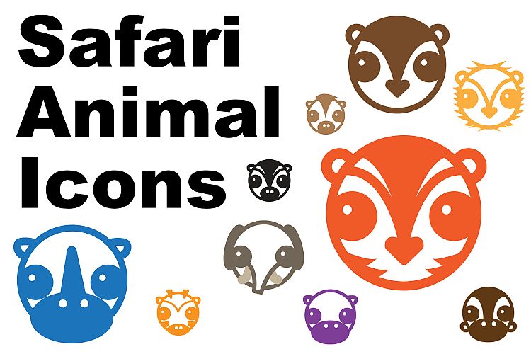 Safari Animal Icons