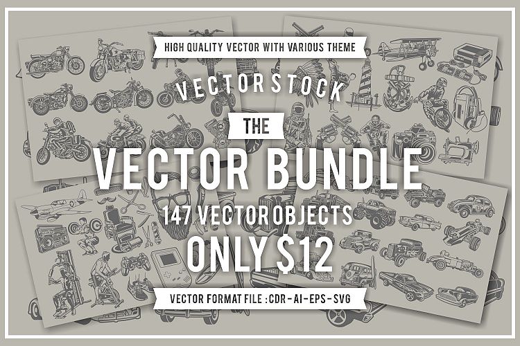 The Vector Bundle - 147 Vector Objects