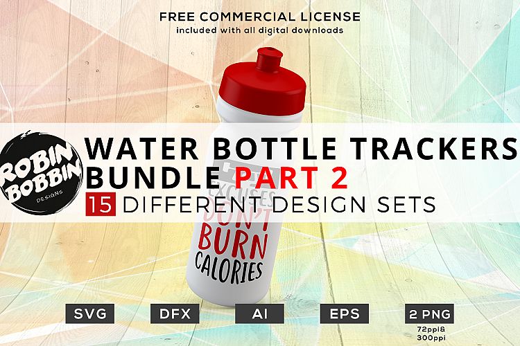 Water Bottle Trackers Bundle Part 2 