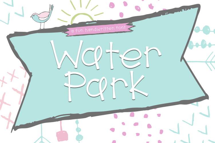 Water Park - A Cute Handwritten Font