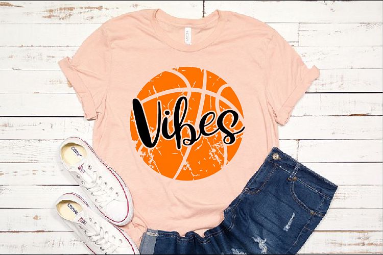 Basketball Vibes svg grunge ball 1002S