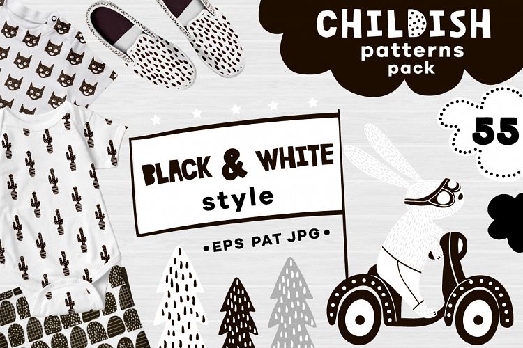 Childish patterns pack