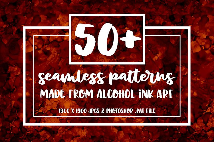 50+ Seamless Alcohol Ink Patterns
