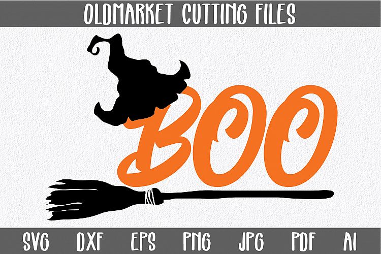 Boo SVG Cut File - Halloween SVG Cut File
