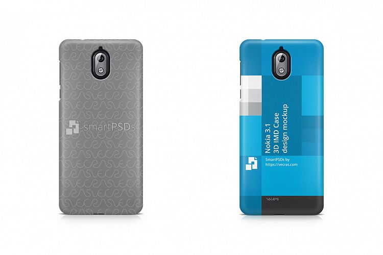 Nokia 3.1 3d IMD Case Design Mockup 2018
