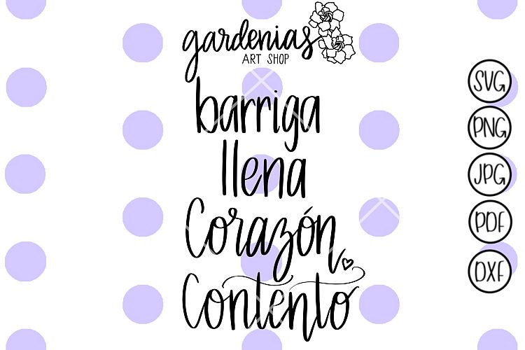 Barriga Llena Corazon Contento