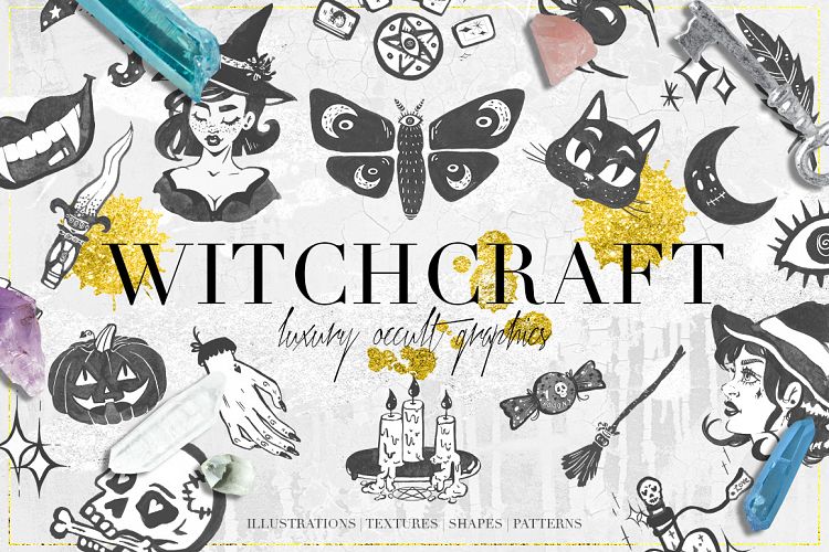  Luxury Witchcraft Graphics