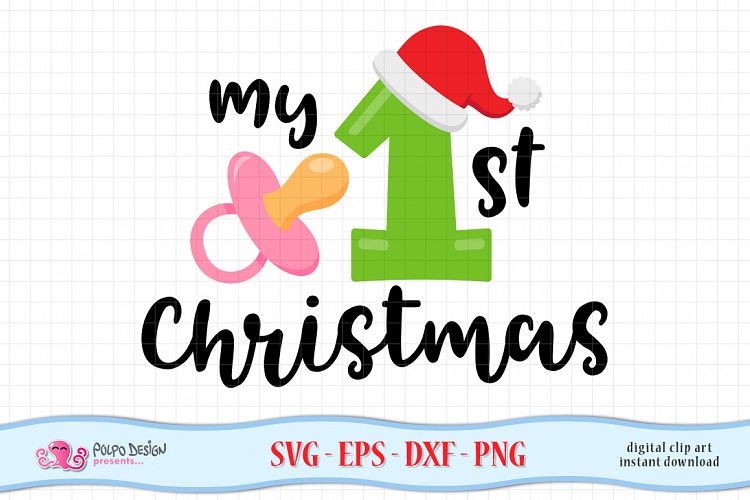 My first Christmas SVG