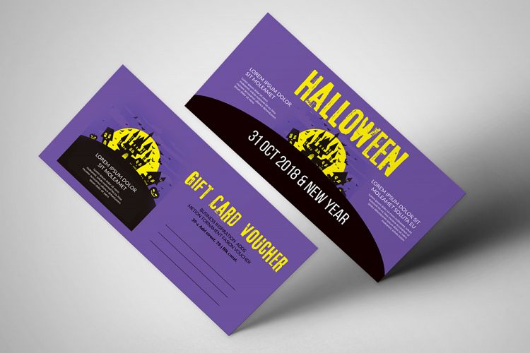Halloween Horror Night Gift Voucher