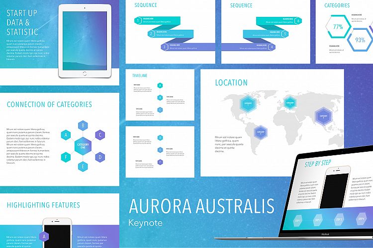 Aurora Australis Keynote Template