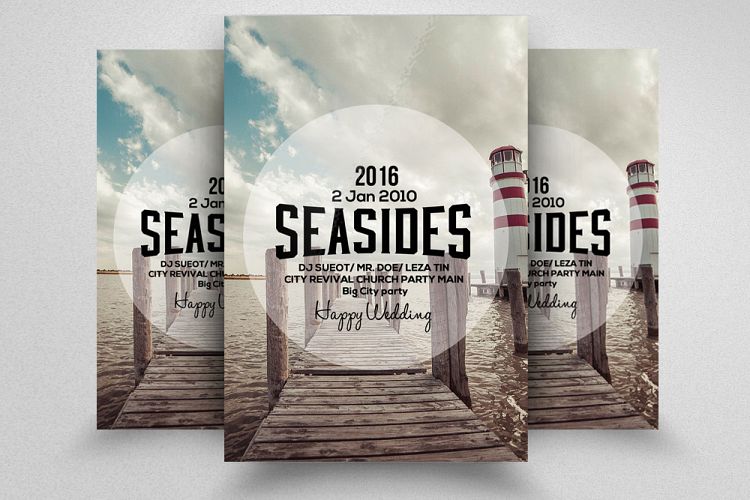 Seaside Flyer Template