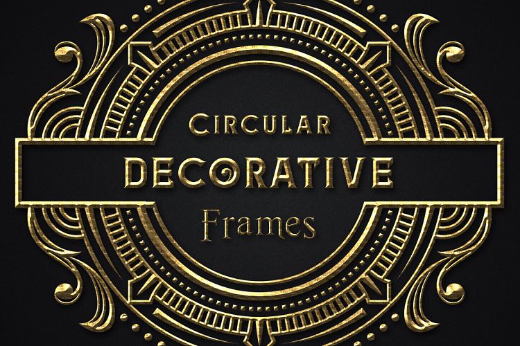 Circular Decorative Frames