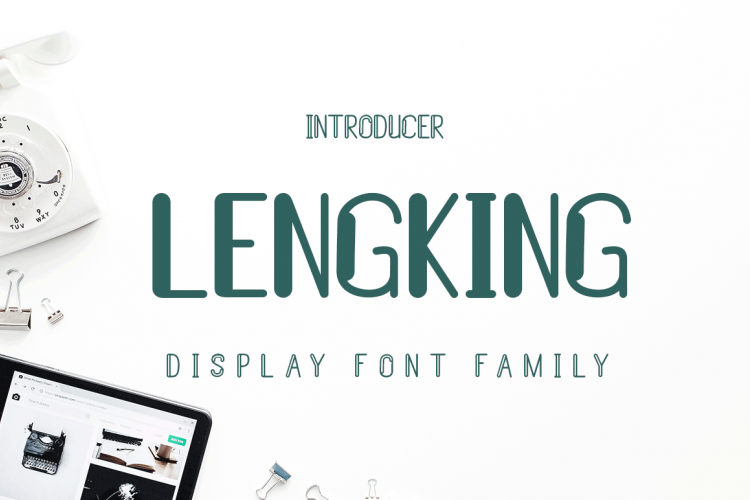 LENGKING FONT FAMILY