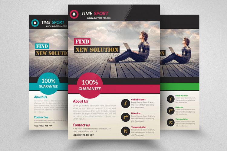 Employment Agency Business Flyer Template