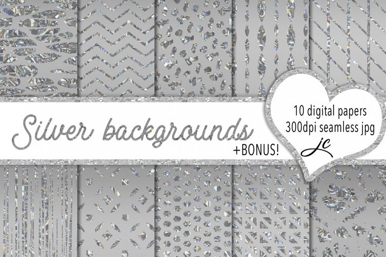 Silver Backgrounds