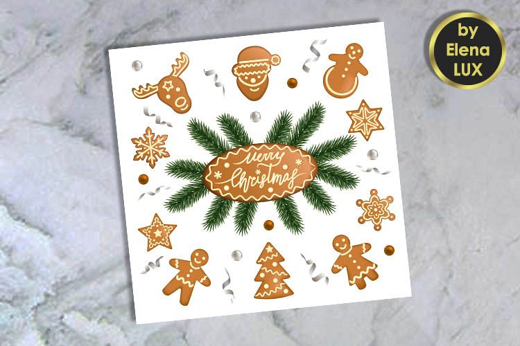 Merry Christmas Greeting Card