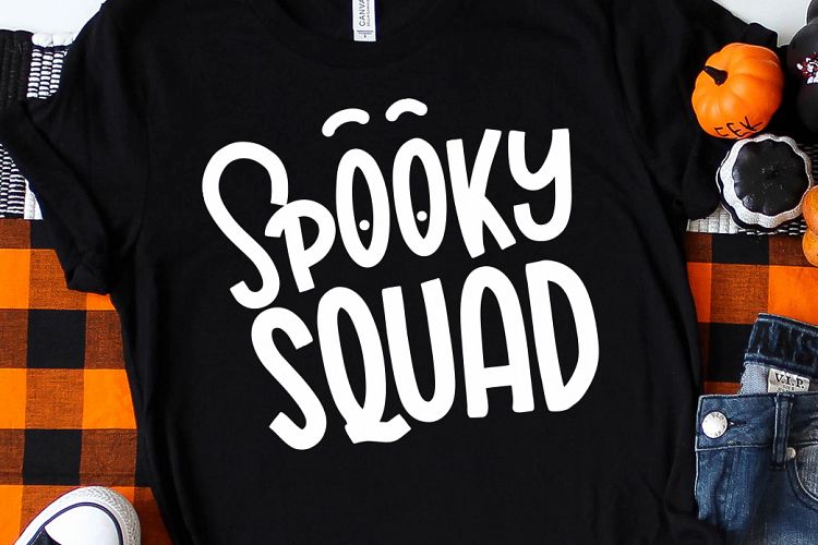 Spooky Squad SVG DXF , Halloween SVG, Halloween 2018 SVG
