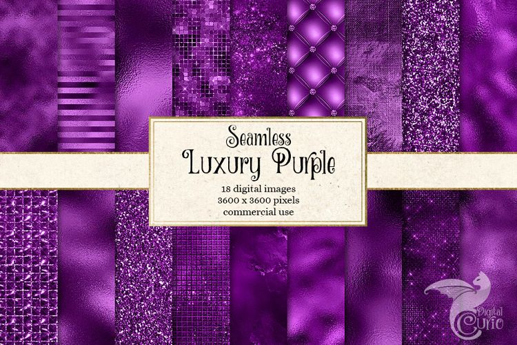 Luxury Purple Textures example image 1