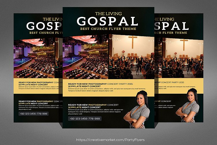The Living Gospel Flyer