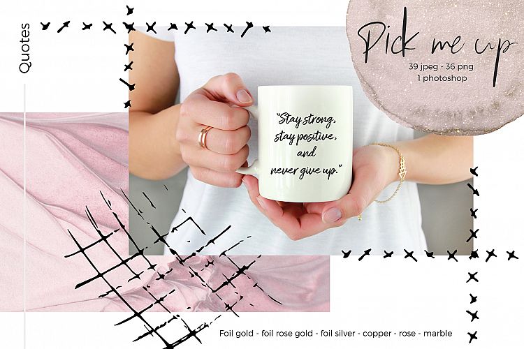 Pick me up Quotes collection