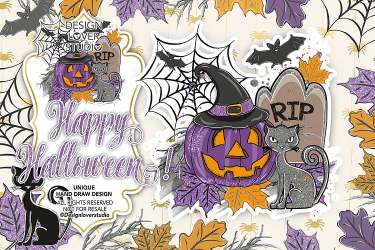 Happy Halloween desing
