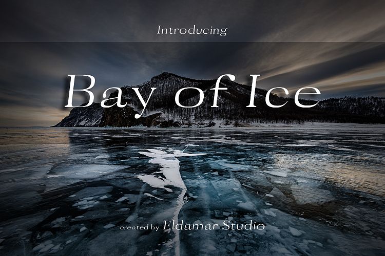 Bay of Ice Font