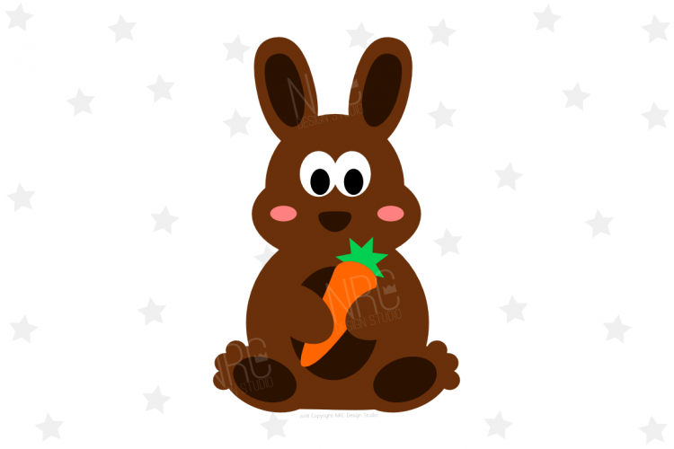 Download Easter Bunny Carrot SVG File (59520) | SVGs | Design Bundles