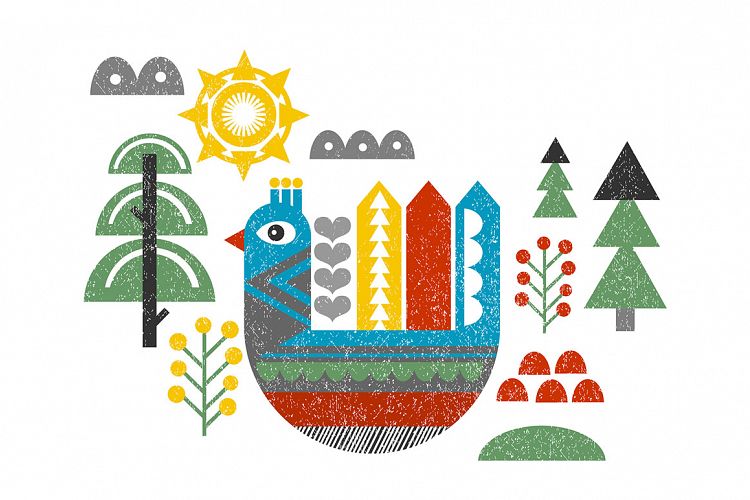 Scandinavian print