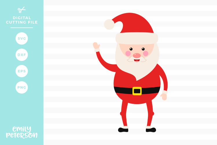 Santa Claus SVG DXF EPS PNG